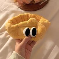 Cartoon Eye Headband for Women Soft Polyester Adjustable Closure Non-Slip Design Comfortable for Face Washing Makeup Skincare