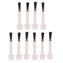 1Pc 12ml Blue Black Glass Empty Nail Gel Polish Bottle With Brush Refillable Glue Container Manicure Tool