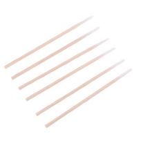 100pcs Disposable Ultra small Lint Free Wood Cotton Swab Micro Brushes For Eyelash Extension Glue Removing Tool