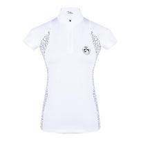 Cross-country Equestrian Snaffle T-shirt Top 8102086 110 balta