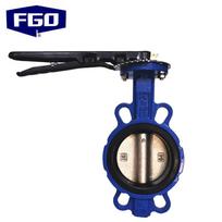 Ductile Iron Manual Wafer Butterfly Valve
