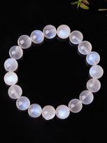 Sri Lanka Natural Blue Moonstone & Labradorite Bracelet for Women Beads approx. 6mm