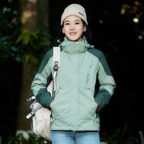 Men's Outdoor Camouflage 3-in-1 Jacket Set with Fleece Liner for Autumn/Winter Mountaineering, Custom Name/Logo, Unisex Design. XL