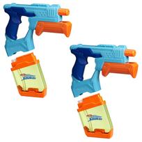 Hasbro Nerf Super Soaker Dunk Fill Water Blaster 2-Pack: Includes 2 Water Blasters, Instant Water Tank, Dunk & Go, 300ml Tank Capacity, Water Gun,