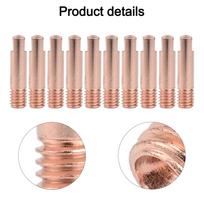 Copper Welding Tips Flux Core Gasless Nozzle Easy Installation Components For 15AK Welding Torches 15AK Welding Accessory Kit China Mainland