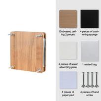 Flower Press Kit 5 Layers Wooden Flower Press Complete Flower Preservation Kit Leaf Pressing For DIY Crafts Making Dried Plants