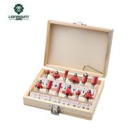 Raimo 12-Piece Woodworking Router Bit Set 1/4 inch Shank