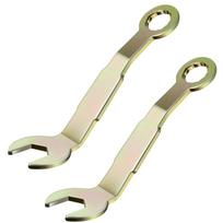 2 Pcs 3/8 Inch Pocket Wrench Carbon Steel Door Adjustment Tool Pivot Adjustment Wrench  Closet Door