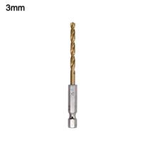 4241 High Speed Steel Drill Bit Hex Shank 1.5mm-10.0mm Twist Drill Bit Cobalt Drilling Tools Stainless Steel Hole Opener