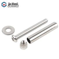 Guwanji 304 Stainless Steel Pan Head Hex Socket Expansion Bolt M10x60 (2 Pcs)