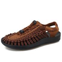 Unisex Woven Summer Sandals Lightweight EVA Beach Clogs Non Slip Casual Outdoor Shoes 35-46 35