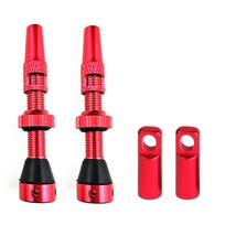 1 Pair CNC Technology French Style Valve 40mm/44mm/60mm Bike Valve Kits  MTB Bike 60mm