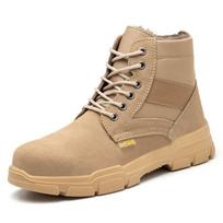 LAOGUANJIA Men's 287 Fleece-Lined Steel-Toe Safety Work Shoes 40