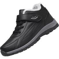 Red Dragonfly Men's Fleece-Lined Winter Comfort Shoes 41