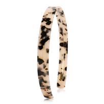 Classic Tortoiseshell Hair Band Strong Hold Grip Flexible Headband Non-slip Acetate Hair Accessories