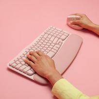 Logitech Wave Keys & Lift Ergonomic Wireless Keyboard and Mouse Combo