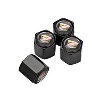 4PCS Car Wheel Stem Tire Valve Caps Protection Cover For Cadillac Escalade Deville DTS ATS BLS CT4 CT6 CTS EXT SLR SRX XLR XT4