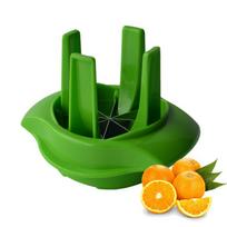 1pc Fruit Vegetable Lemon Lime Slicer Wedger Cutter Peelers Splitter Creative Orange Kitchen Gadget Fruit Vegetable Tools green