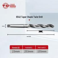TIANGONG Cobalt HSS Taper Shank Twist Drill Bit 23mm