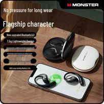 Monster Open-Ear Bone Conduction Sports Bluetooth Headphones