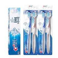 Crest 3D White Dual Action Whitening Toothpaste & Toothbrush Set