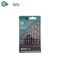 SATA High-Speed Steel Black Gold Twist Drill Set 5.0mm