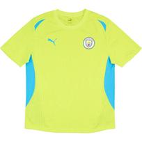 Puma Manchester City 2024-25 Season Crew Neck Sports Pullover Short Sleeve Football Shirt Men tops 777526-14 XL
