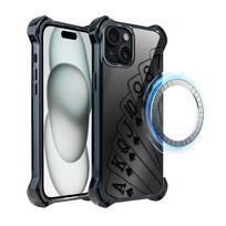 Etui Do Iphone 15 Plus Ibizu Dropguard Ultra Z Magsafe, Midnight, Karty Do Gry
