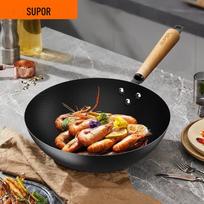 Supor 32cm Honeycomb Refined Iron Stir-fry Wok dangtelio spalva nenurodyta