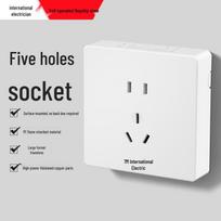 Surface Mounted Power Socket with Switch 220V