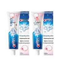 Crest 3D White Rose Salt Toothpaste Twin Pack
