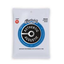 Martin MA540 Phosphor Bronze Acoustic Guitar Strings black