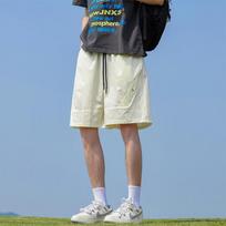 MEDE Men's Ice Silk Cargo Shorts L