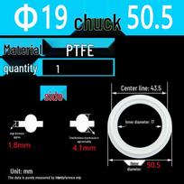 PTFE High-Temperature Quick-Release Clamp Seal Gasket