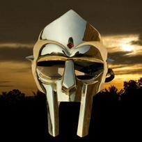 Viduramžių rankų darbo „Doom“ kaukė, „MF DOOM Honoring Mad Villain Mild Steel Face Armor“, „MF Doom“