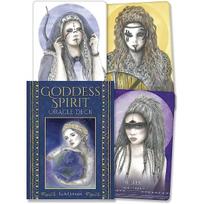10,4*7,3 cm The Goddess Spirit Oracle Deck 44PCS kortelės