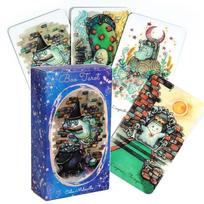 10,3*6 cm „Boo Tarot“, 78 vnt. „Cute Ghost Taro“ kortelių kaladė