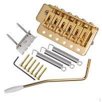 Elektrinės gitaros tremolo tilto balnelių rinkinys ST SQ auksinė
