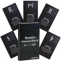 10,3*6 cm Runos Oracle Deck 26 vnt kortelės nušviečia jūsų gyvenimą ir akivaizdžią transformaciją