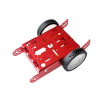 1*2WD Aliuminio Automobilis Nauji Edukaciniai Žaislai Robotas Išmanusis Automobilis Lydinio Važiuoklė 2WD Išmanaus Roboto Automobilio Važiuoklės Rinkinys Pasidaryk pats MBOT Automobilis