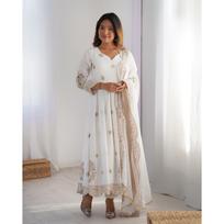 Moteriškas dizainerio paruoštas dėvėti vakarinis kostiumas Salwar Kameez Indų Pakistano Salwar kostiumas SC-2104 XL-42