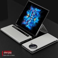 Vivo Xfold Leather Case: Ultra-Thin, Anti-Fall, Folding Screen, Smart Side Window, Stand Function, 5G Compatible. Vivo X Fold