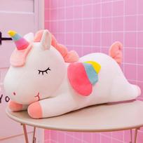 Plush Toy Angel Unicorn Doll Rainbow Pony Stuffed Toy Pillow Doll Gift 30cm