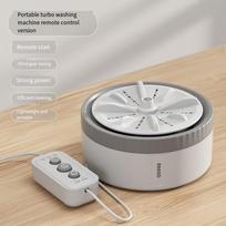 Mini skalbimo mašina Nešiojama USB besisukanti Turbo vaisių valiklis Ultragarsinis indaplovis namų virtuvei kelionėms Nuotolinio valdymo pultas violetinė