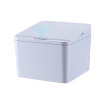 6L bekontaktis šiukšliadėžė Išmanioji indukcinė šiukšliadėžė Automatinė šiukšliadėžė Infraraudonųjų spindulių judesio jutiklis su dangčiu Automobiliui 4L pilka