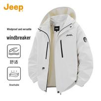 Jeep Men's Hooded Detachable Outdoor Jacket M