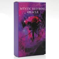 Mistiškos raudonos rožės orakulo kortų žaidimas Meilės likimas Vizijos Būrimas Tarot kaladė Tobula pasimatymo naktis Romantiška Valentino dienos dovana violetinė