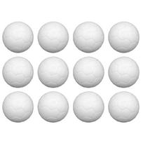 6 vnt./12 vnt. Baltas stalo žaidimų futbolo rinkinys 36 mm stalo futbolo kamuoliukų rinkinys