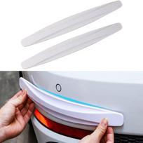 2vnt Automobilio buferio juostos apsaugos kampinės juostelės, apsaugančios nuo įbrėžimų, skirtos Renault Captur Bmw F30 priedai arkos ilgintuvai Peugeot 2Pcs Black
