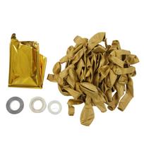 Balloon Garland Kit Gorgeous Natural Latex Material Durable Wide Application Party Balloons for Party Wedding Holiday Gold